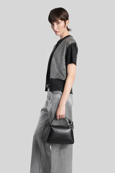 Haikure Kirby Vest In Black Wool In Gray