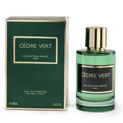 Geparlys Men's Cedre Vert Edp Spray 3.4 oz Fragrances 3700134412560 In Transparent