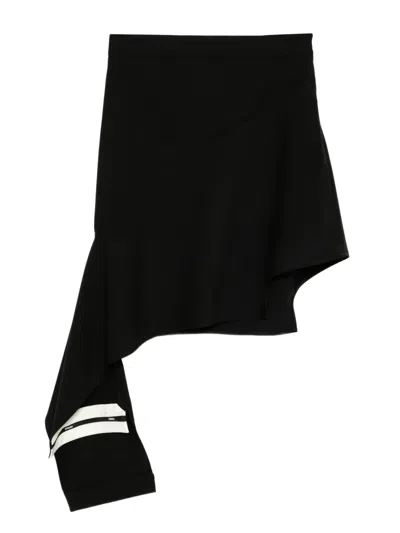 Monse Deconstructed Skirt In Black