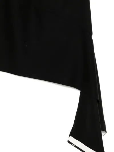Monse Deconstructed Skirt In Black