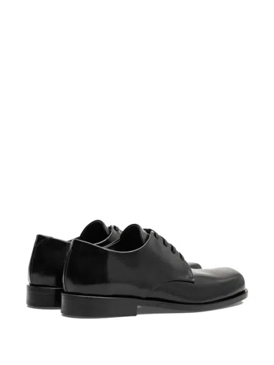 Ami Alexandre Mattiussi Square-shape Derby Shoes In Black