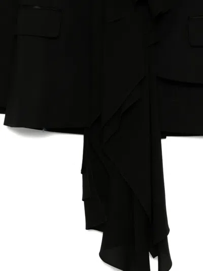 Monse Cascade Blazer In Black