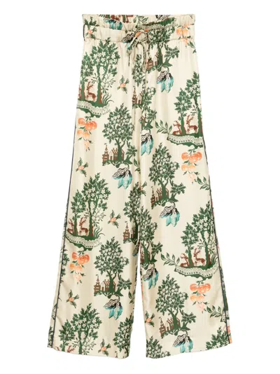 Monse Double-waistband Pants In Neutral