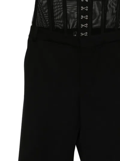 Monse Corset Slim Trousers In Black