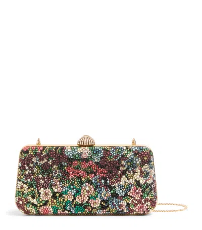 Valentino Embellished Carry Secrets Clutch Bag In Multi