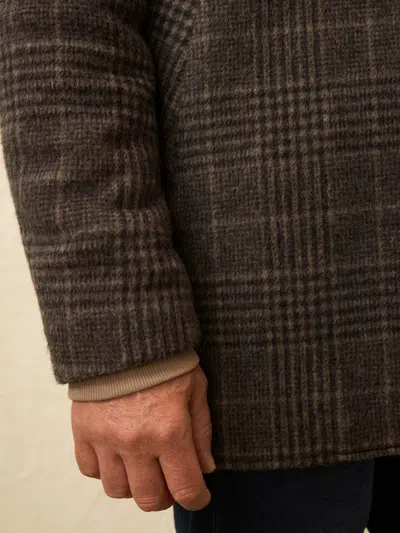 Faherty Lighthouse Jacket In Brown