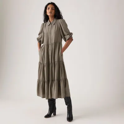 Levi's Darla Midi Dress In Multi