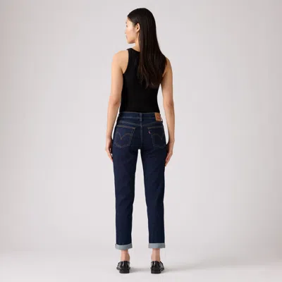 Levi's Boyfriend Mid Rise Women's Jeans 33x30 In Black