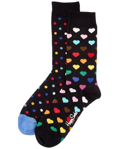 Happy Socks 2pk Heart Dot Socks In Multi