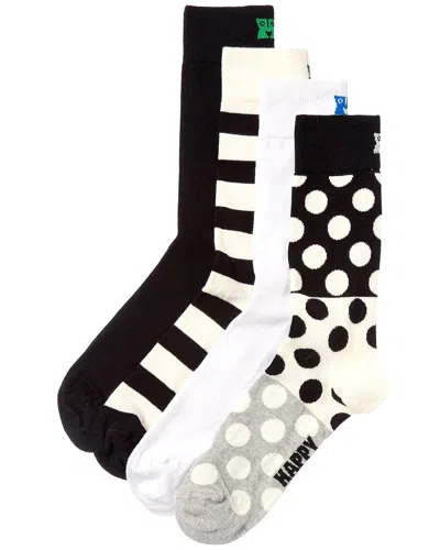 Happy Socks 4pk Mix Socks In Multi
