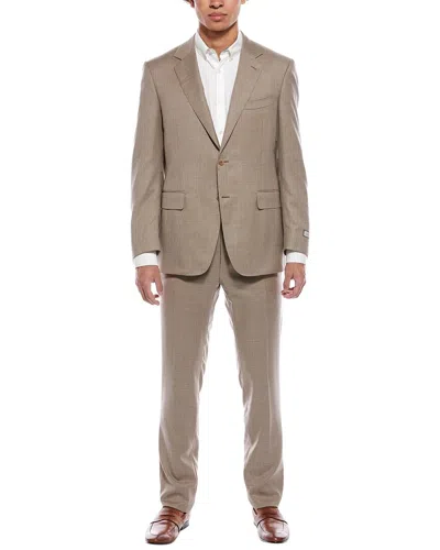Canali 2pc Wool Suit In Multi
