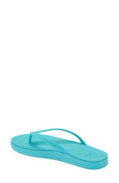 Sanuk Funshine Water Friendly Flip Flop In Blue