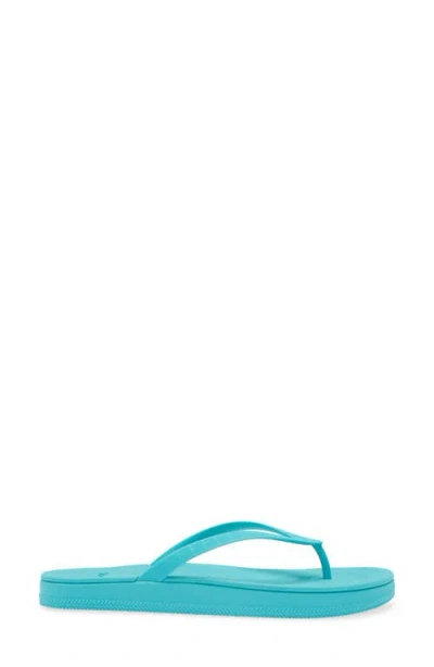 Sanuk Funshine Water Friendly Flip Flop In Blue