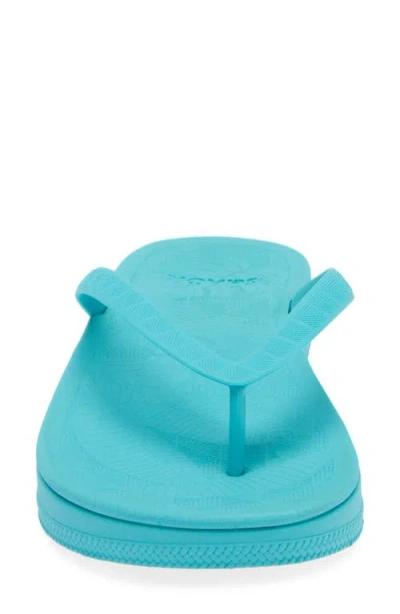 Sanuk Funshine Water Friendly Flip Flop In Blue