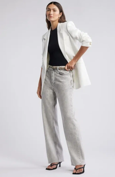 Open Edit Smooth Edit Lite Cap Sleeve T-shirt In Black