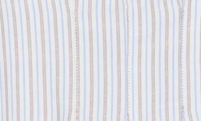 Max Studio Pleat Front Button-up Shirt In White