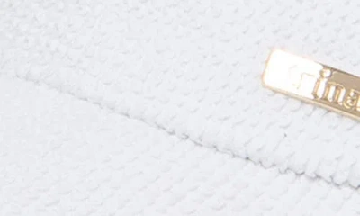 San Diego Hat Logo Hardware Stretchy Visor In White