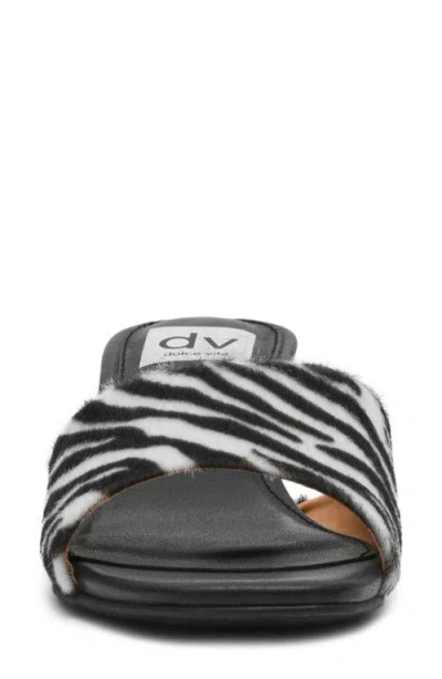 Dolce Vita Dv By  Brendah Slide Sandal In Animal Print