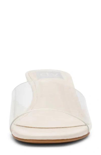 Dolce Vita Dv By  Brendah Slide Sandal In White