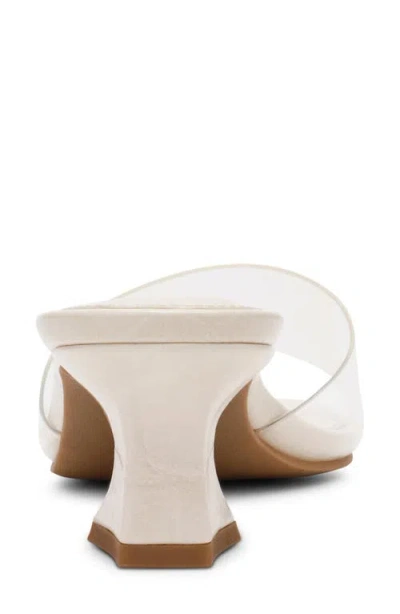 Dolce Vita Dv By  Brendah Slide Sandal In White