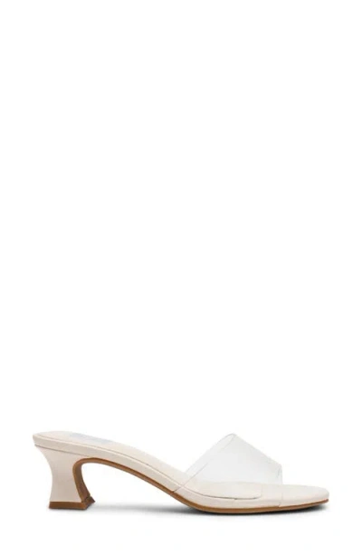Dolce Vita Dv By  Brendah Slide Sandal In White