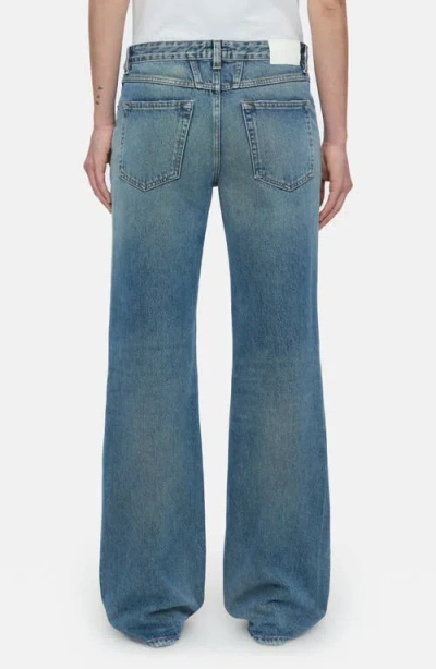 Closed Gillian Mid Rise Flare Jeans In Blue