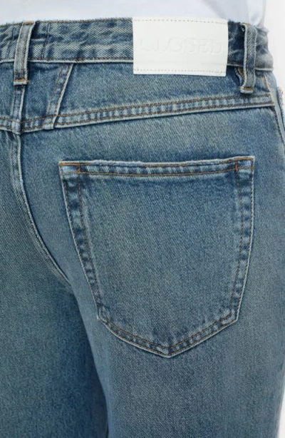 Closed Gillian Mid Rise Flare Jeans In Blue