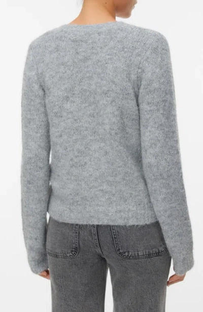 Vero Moda Novah Cardigan In Gray
