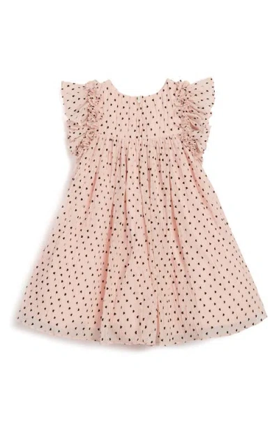 Pippa & Julie Kids' Heart Float Dress In Pink