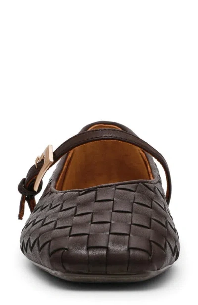 Dolce Vita Dv By  Fabes Mary Jane Flat In Brown