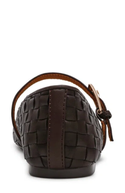 Dolce Vita Dv By  Fabes Mary Jane Flat In Brown