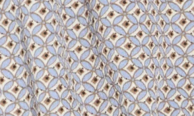 Max Studio Balloon Sleeve Button-up Peplum Top In Blue