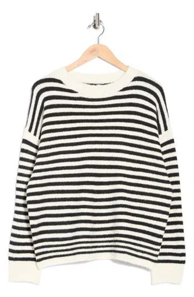 Wishlist Brushed Knit Sweater In Black