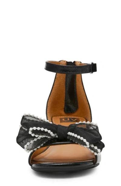 Dolce Vita Dv By  Kids' Grand Bow Sandal In Black