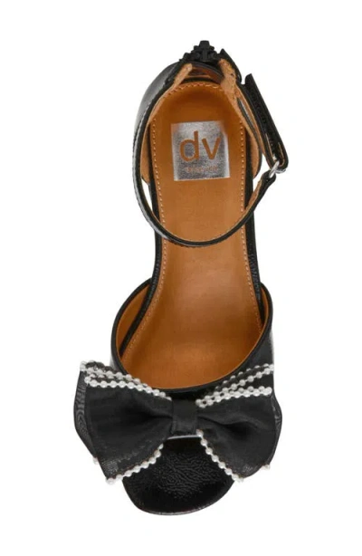 Dolce Vita Dv By  Kids' Grand Bow Sandal In Black