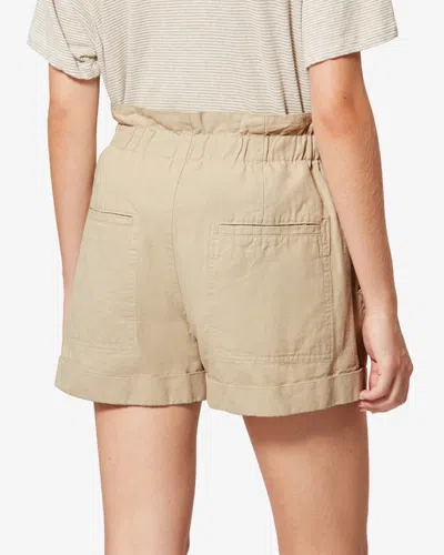 Isabel Marant Étoile Nirma Pleated Drawstring Shorts In Neutral