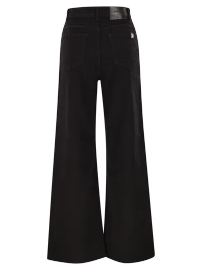 Weekend Max Mara Wide Leg Trousers In Black