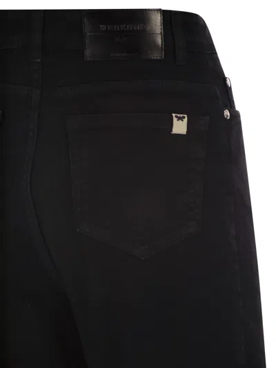 Weekend Max Mara Wide Leg Trousers In Black