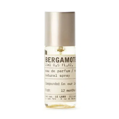 Le Labo Unisex Bergamote 22 Edp 0.5 oz Fragrances 842185119708 In Multi