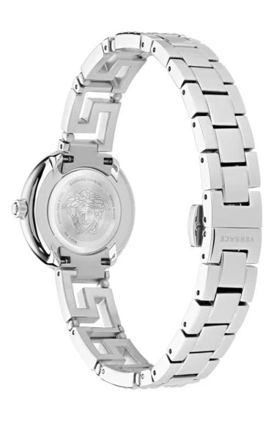 Versace Greca Goddess Watch, 28mm In Silver