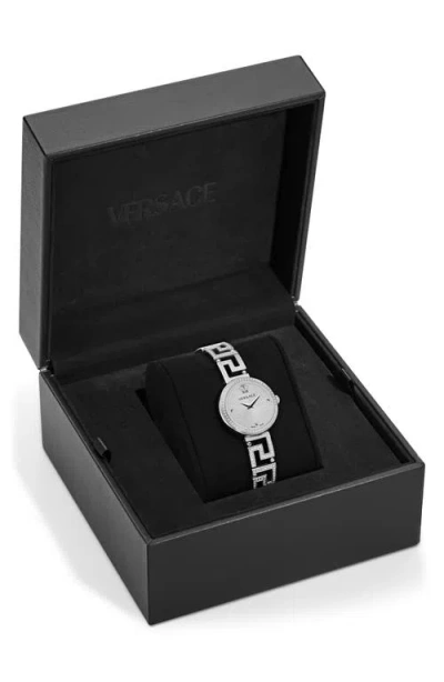 Versace Greca Goddess Watch, 28mm In Silver