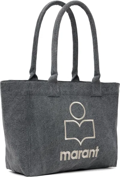 Isabel Marant Gray Yenky Zipped Tote In Gray