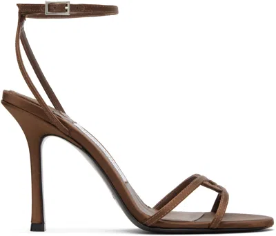Jimmy Choo Brown 1998 Leo 100 Heeled Sandals In Brown