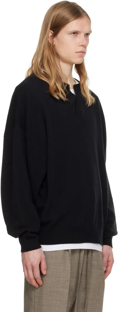 Fear Of God Knitwear In Black Wool In Black