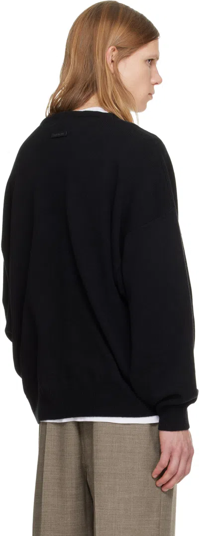 Fear Of God Knitwear In Black Wool In Black
