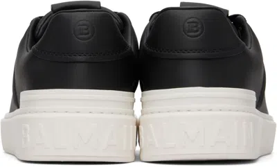 Balmain B-court Low-top Sneaker In Black