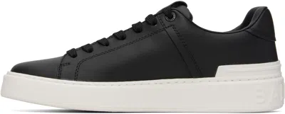 Balmain B-court Low-top Sneaker In Black