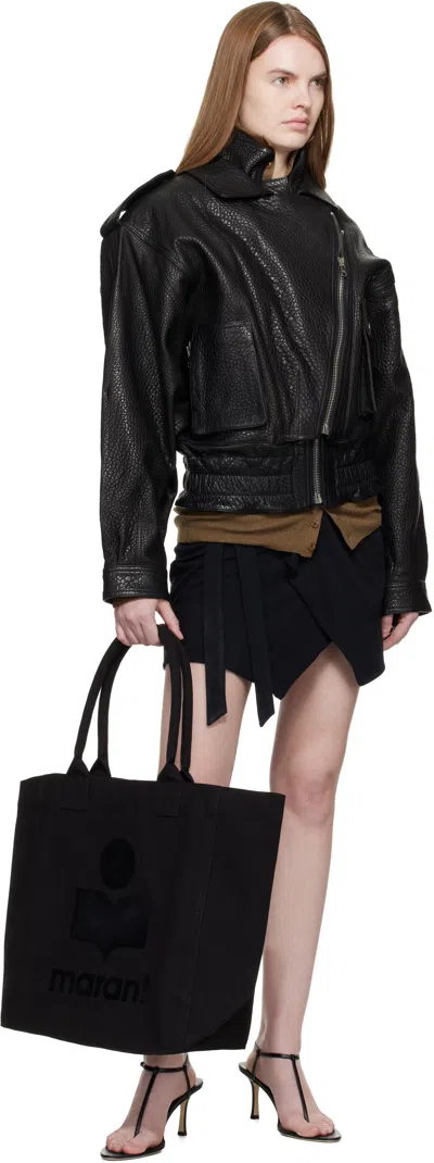 Isabel Marant Black Yenky Tote In Black