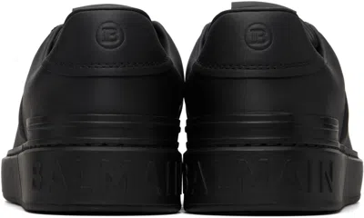 Balmain B Court Sneakers Flat Sole Round Toe In Multi