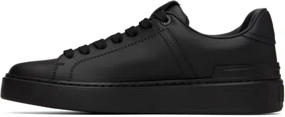 Balmain B Court Sneakers Flat Sole Round Toe In Multi